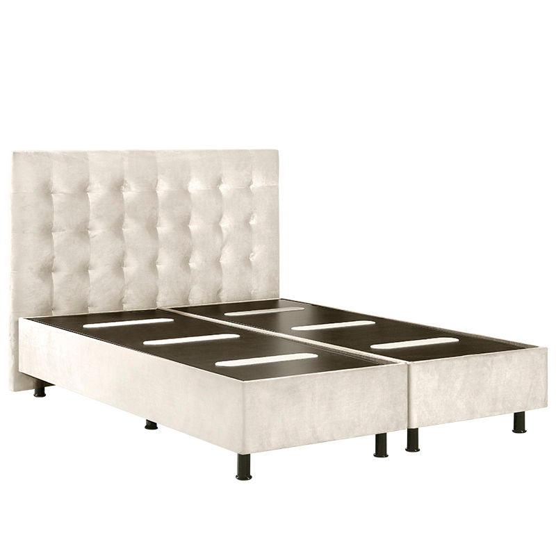 Κρεβάτι με Αποθηκευτικό Χώρο Hauz Nina Malcom 1 Ivory / 200x200