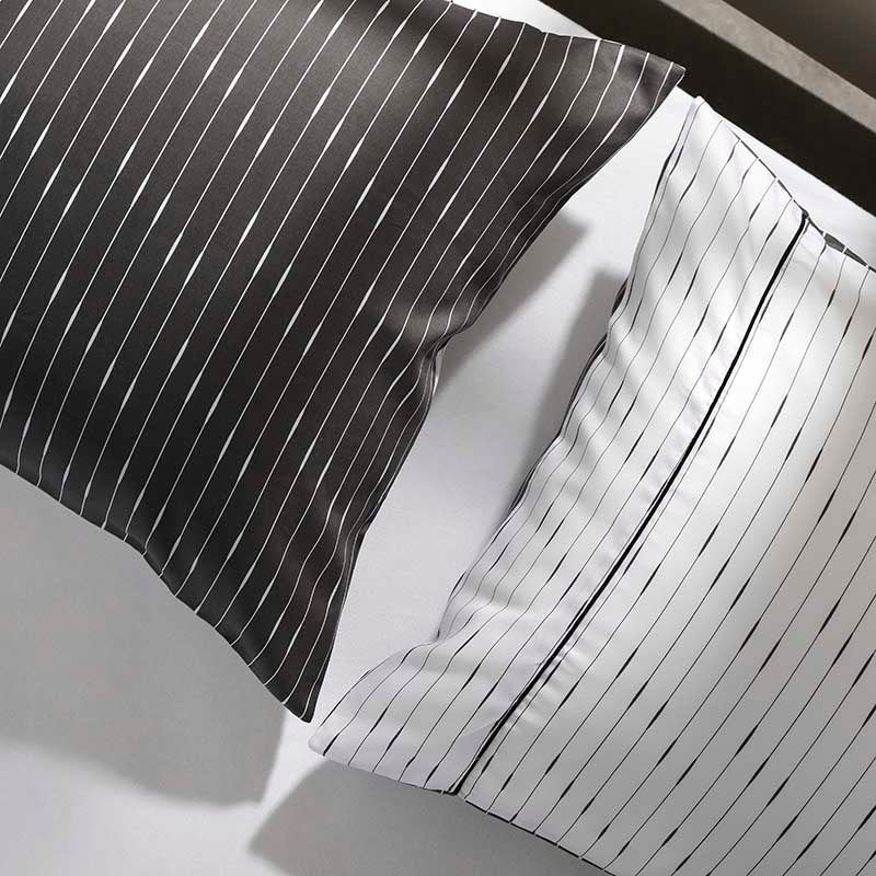 Σετ Παπλωματοθήκη Hauz Limited Edition Tencel 270X250 / Grey-white