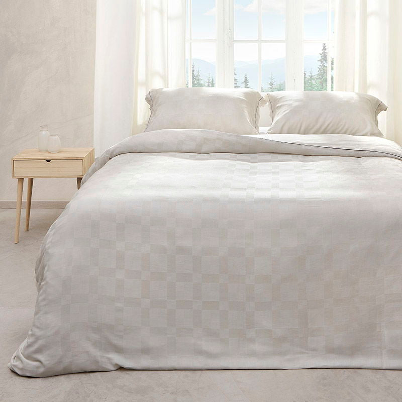 Παπλωματοθήκη Σετ Hauz Limited Edition Jacquard Square 230X250 / Lace