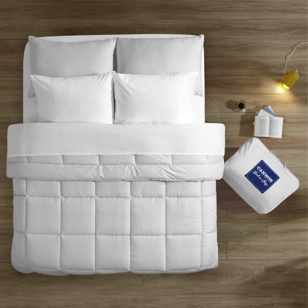 Bed in a Bag Μονό Σετ 8τμχ Cannon TWIN / Light Gray