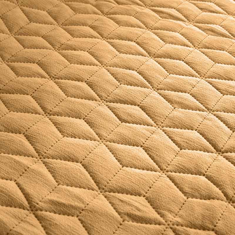 Μονόχρωμο Κουβερλί Chenille Πειραϊκή Πατραϊκή 230X250 / Pumpkin