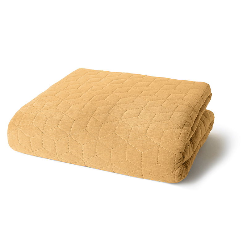 Μονόχρωμο Κουβερλί Chenille Πειραϊκή Πατραϊκή 230X250 / Pumpkin