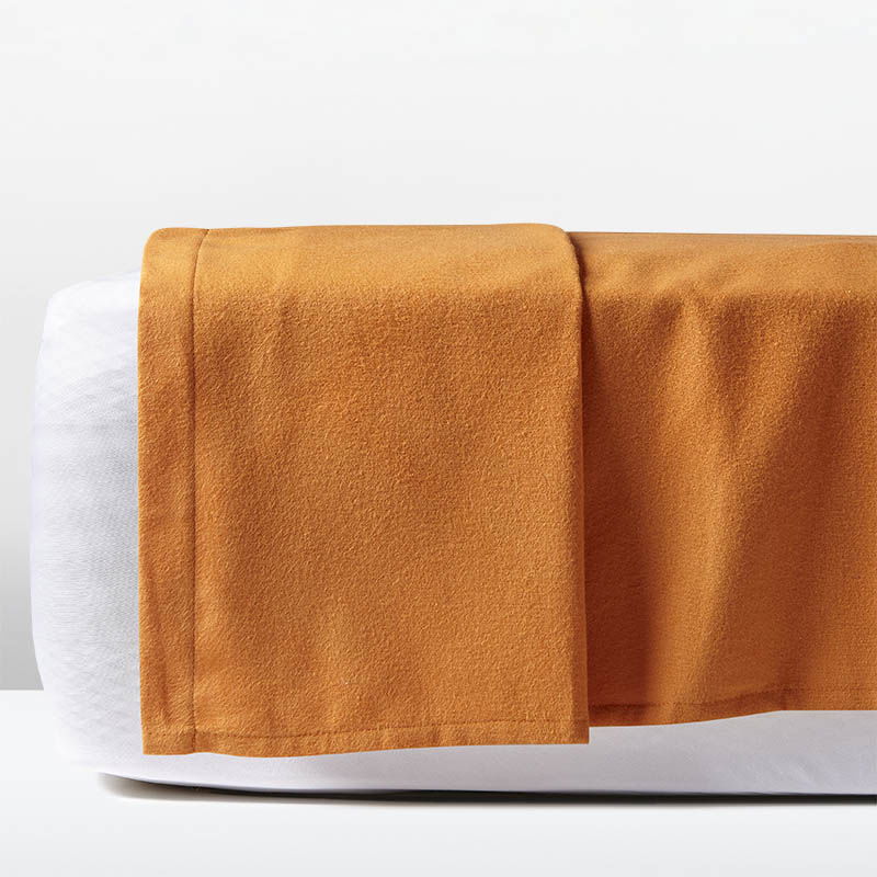Φανελένιο Σεντόνι Πειραϊκή Πατραϊκή 170X280 / Orange Ochre