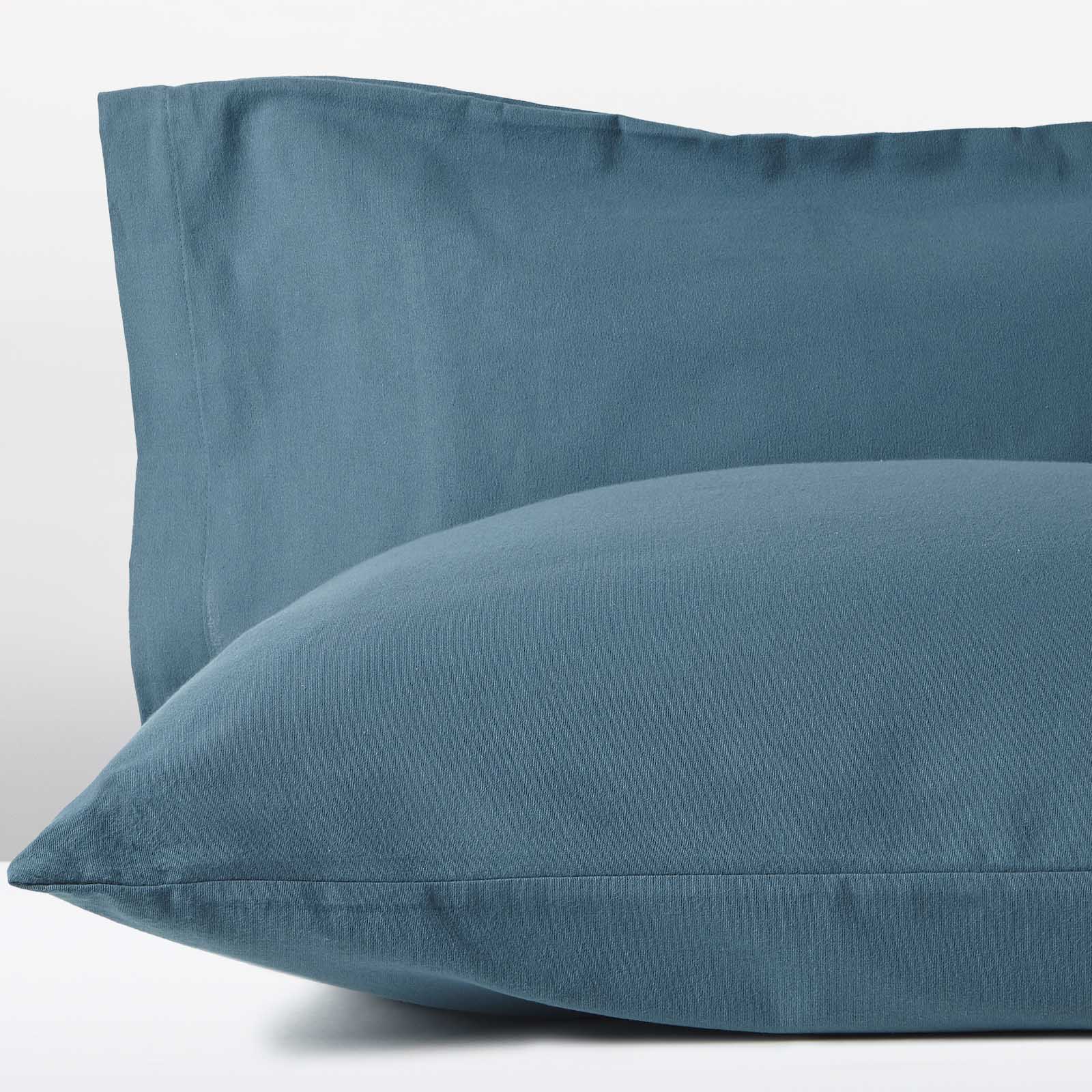 Φανελένιες Μαξιλαροθήκες Σετ 2τμχ Πειραϊκή Πατραϊκή 52X78 Cloud Burst