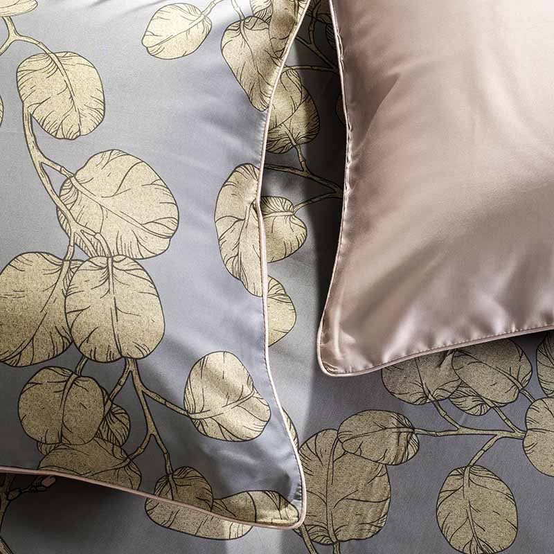 Παπλωματοθήκη Σετ 3τμχ Charisma Tencel 230X250 / Forest Green Leaf