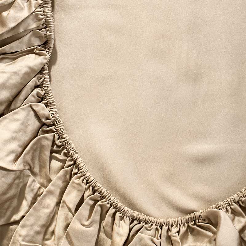 Σεντόνι με Λάστιχο Charisma Tencel 200X200+40 Rich Gold