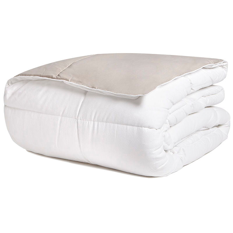 Πάπλωμα Διπλής Όψης Αιγαίον Velvet Touch 160X240 / Cream &amp; Beige