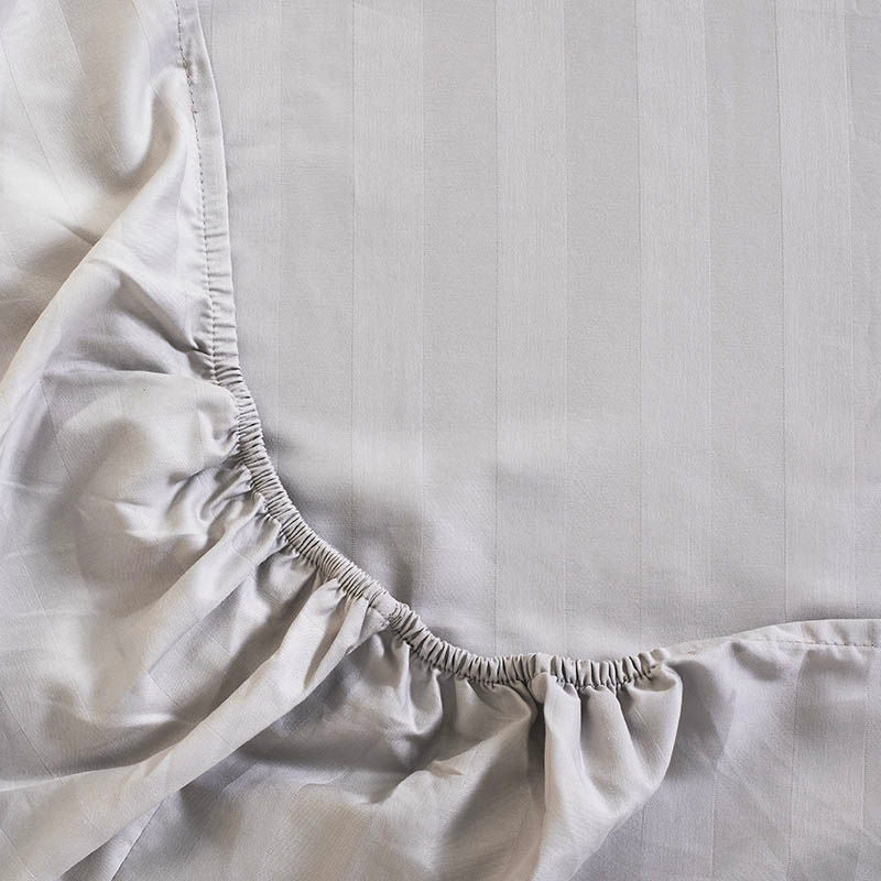 Σετ Σεντόνια Αιγαίον Jacquard Sateen 160X200+40 / Cloud