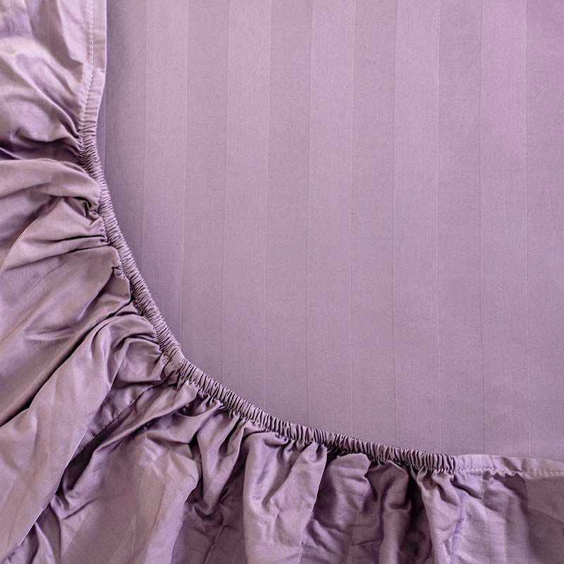 Σετ Σεντόνια Αιγαίον Jacquard Sateen 180X200+40 / Heather