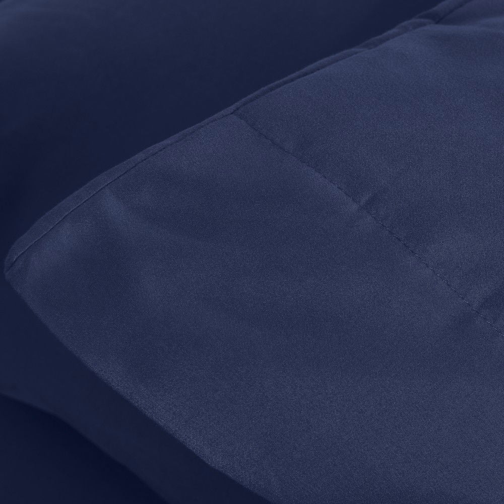 Σετ Σεντόνια με Λάστιχο Cannon Stonewashed 160X200+35 / Navy Peony