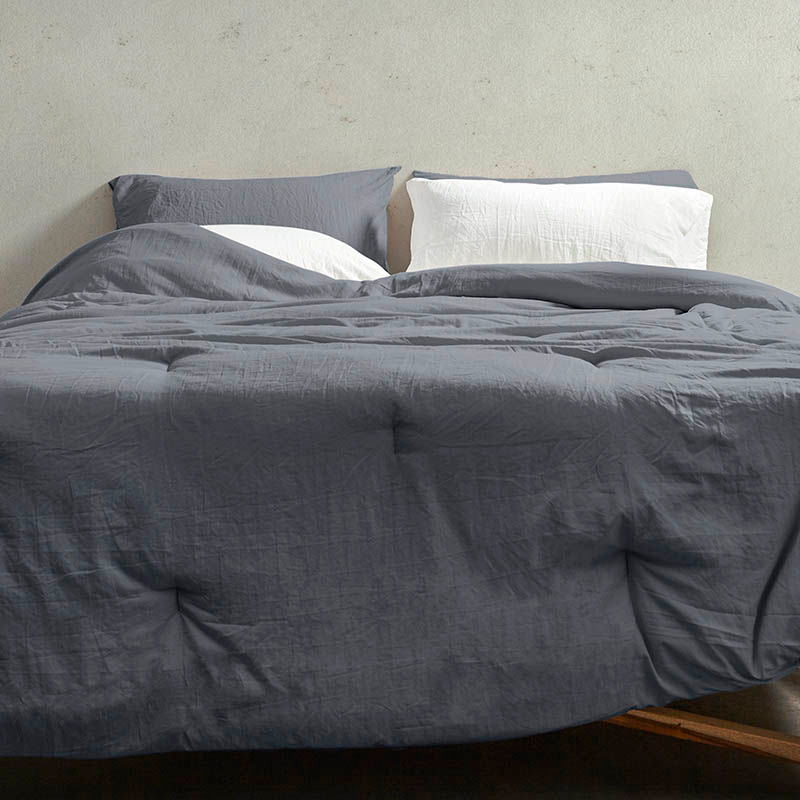 Πάπλωμα Cannon Stonewashed 280gsm 220X240 / Blue