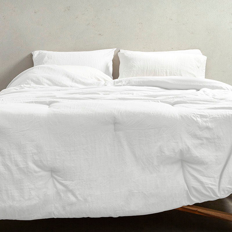 Πάπλωμα Cannon Stonewashed 280gsm 220X240 / White