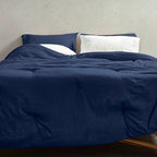 Πάπλωμα Cannon Stonewashed 280gsm 220X240 / Navy Peony