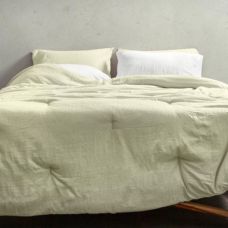 Πάπλωμα Cannon Stonewashed 280gsm 220X240 / Sage Green