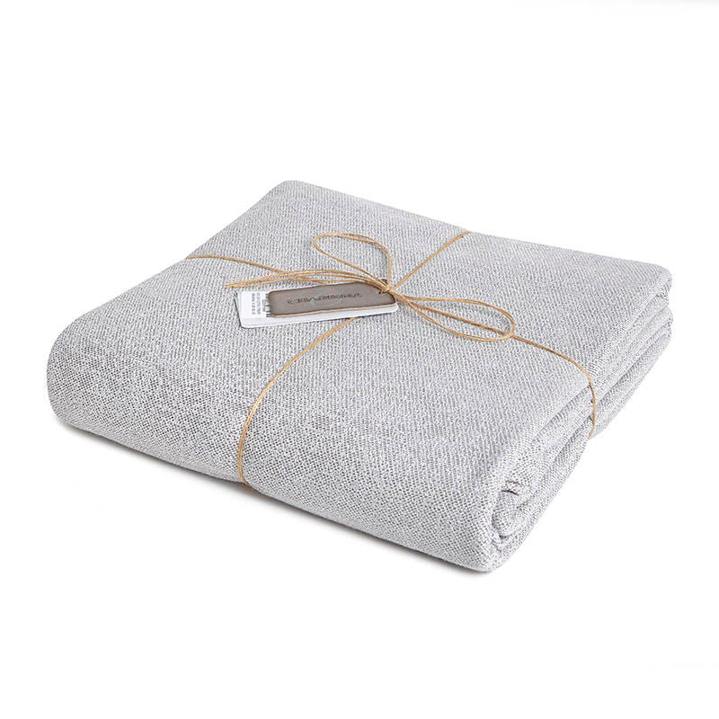 Ριχτάρι Charisma Cotton Solid / 180X230 / Silver