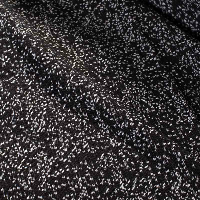 Ριχτάρι Charisma Cotton Dots / 180X300 / Black &amp; white