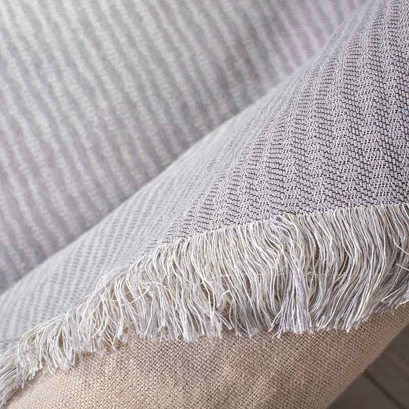 Ριχτάρι Charisma Cotton Stripe / 180X230 / Silver