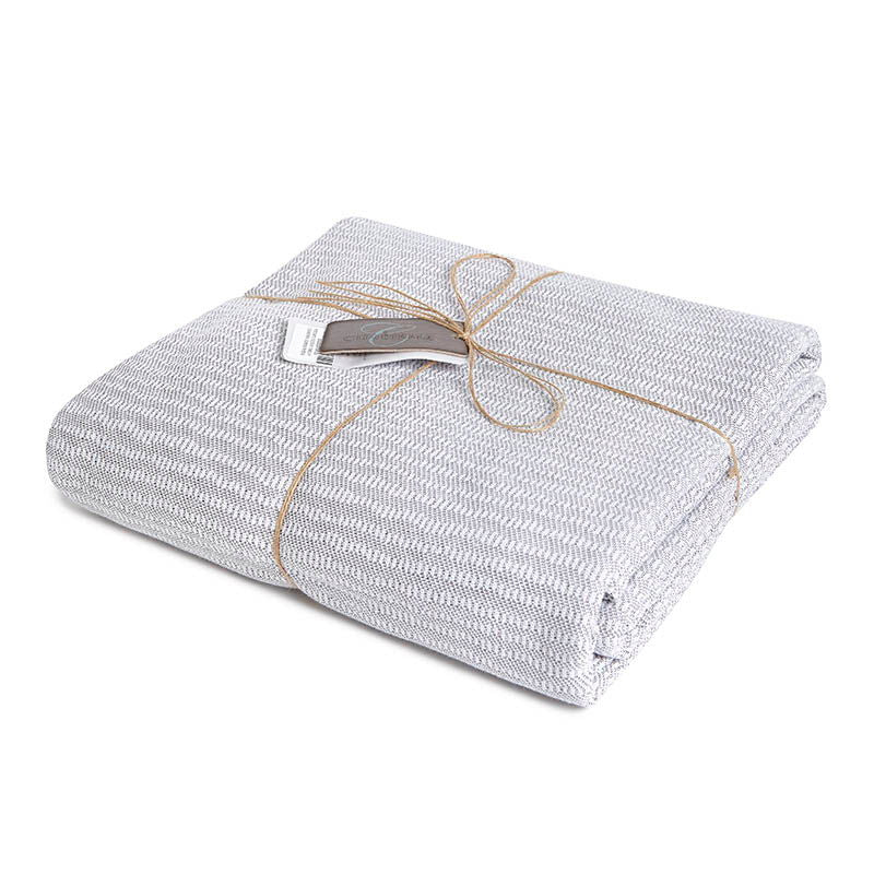 Ριχτάρι Charisma Cotton Stripe / 180X230 / White