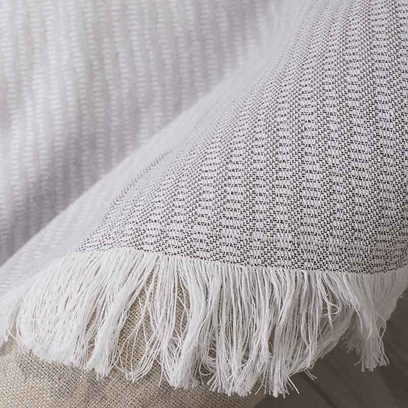 Ριχτάρι Charisma Cotton Stripe / 180X230 / White