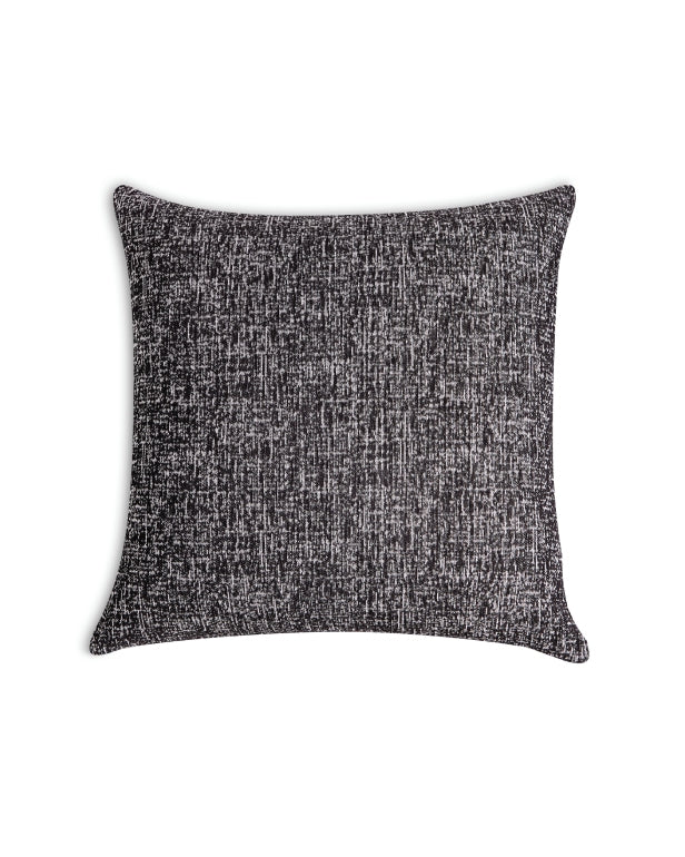 Διακοσμητική Μαξιλαροθήκη Charisma Cotton Solid Black 57X57