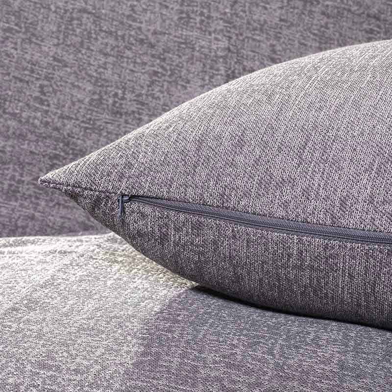 Διακοσμητική Μαξιλαροθήκη Charisma Cotton Solid / 57x57 / Anthracite