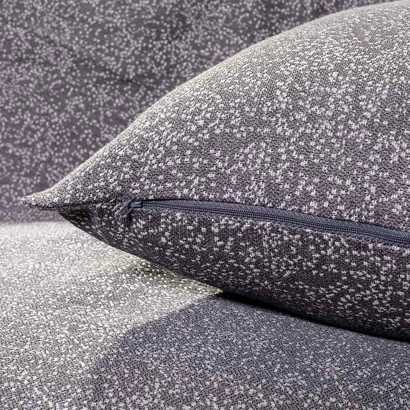 Διακοσμητική Μαξιλαροθήκη Charisma Cotton Dots / 30x50 / Anthracite