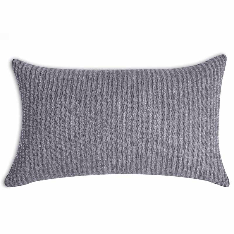 Διακοσμητική Μαξιλαροθήκη Charisma Cotton Stripe / 30x50 / Anthracite