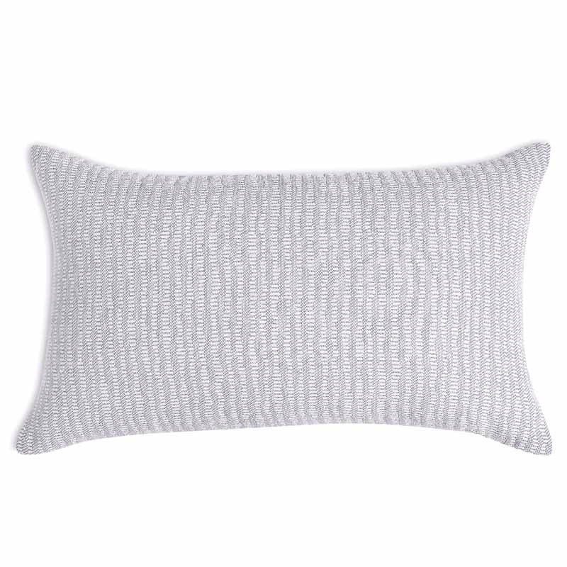 Διακοσμητική Μαξιλαροθήκη Charisma Cotton Stripe / 30x50 / White