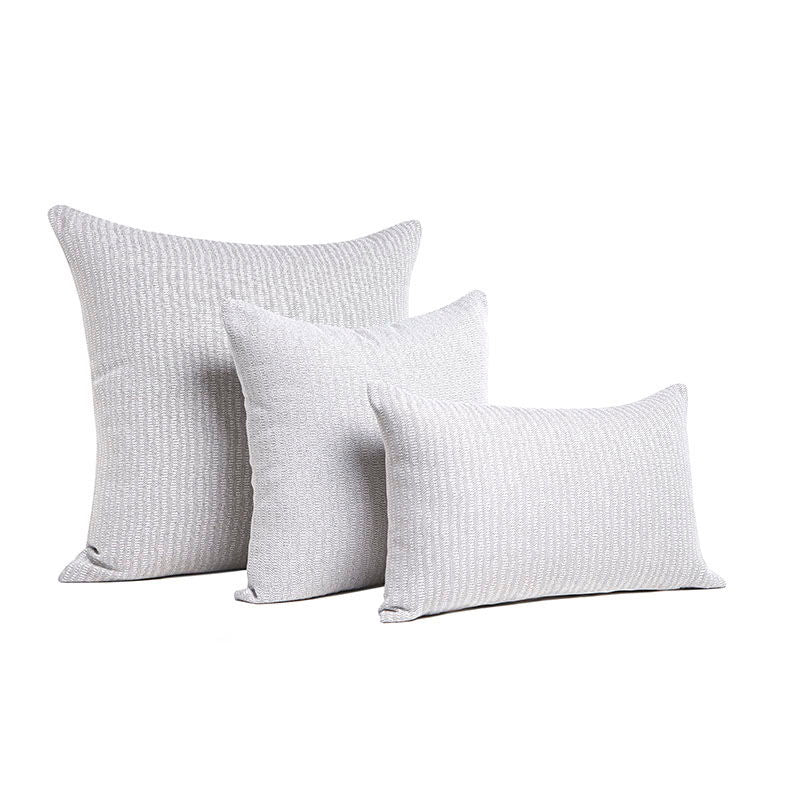 Διακοσμητική Μαξιλαροθήκη Charisma Cotton Stripe / 30x50 / White