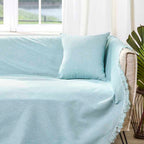 Διακοσμητική Μαξιλαροθήκη Charisma Cotton Stripe / 40x40 / Aqua