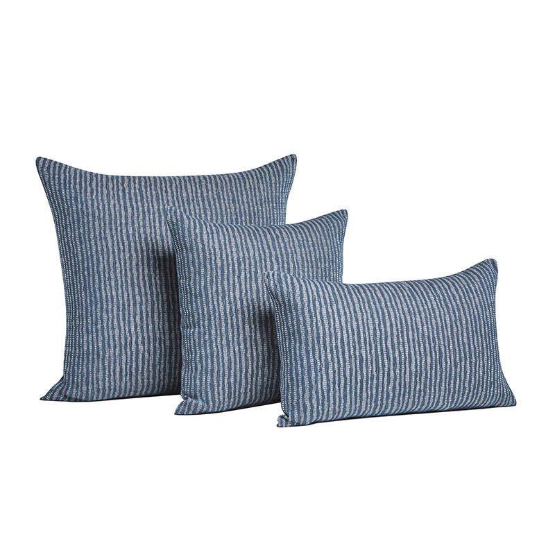 Διακοσμητική Μαξιλαροθήκη Charisma Cotton Stripe / 57x57 / Blue