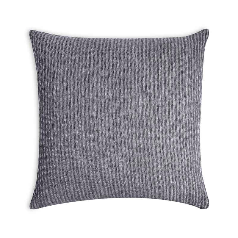 Διακοσμητική Μαξιλαροθήκη Charisma Cotton Stripe / 57x57 / Anthracite
