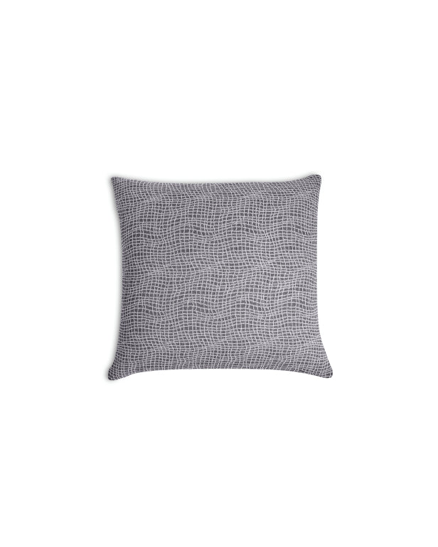 Διακοσμητική Μαξιλαροθήκη Charisma Cotton Net Anthracite 40X40