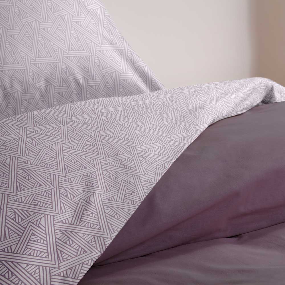 Σετ Σεντόνια με Λάστιχο Cannon Cotton Fresh Printed 160x200+33 / Grey ridge