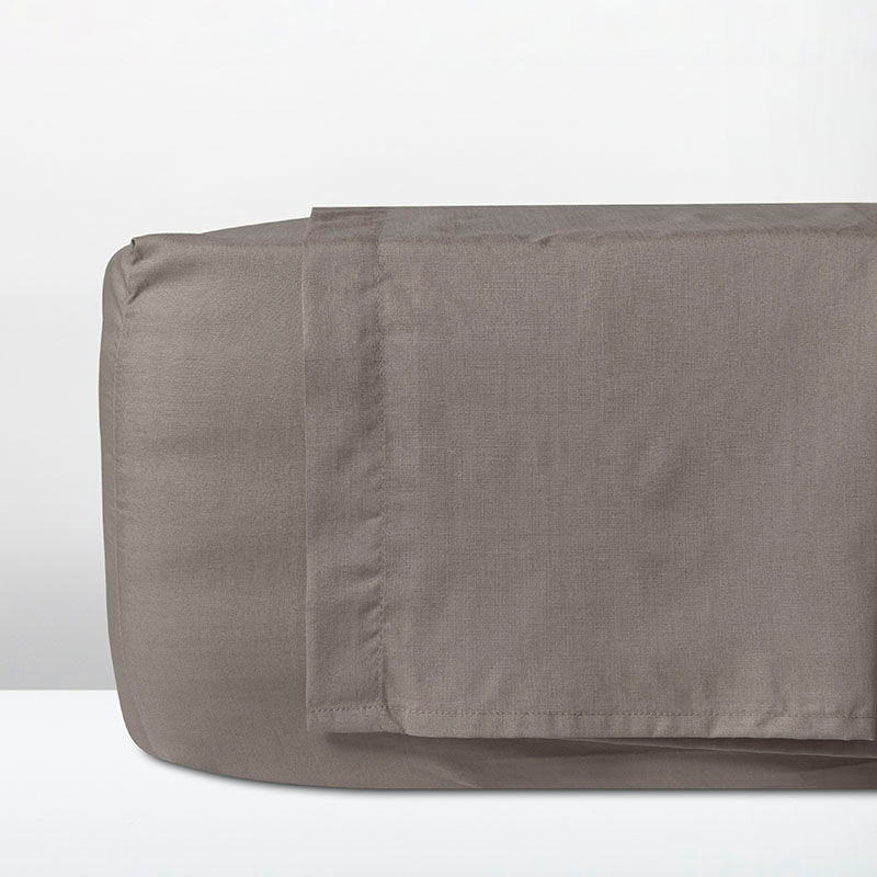 Σεντόνι Cannon Classic χωρίς λάστιχο 160X260 / Coffee