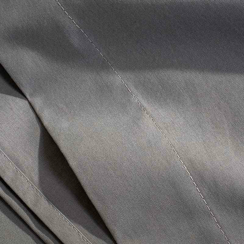 Σετ Σεντόνια με Λάστιχο Cannon Cotton Fresh Solid 100x200+33 / Monument