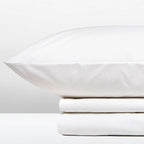 Σετ Σεντόνια με Λάστιχο Cannon Cotton Fresh Solid 100x200+33 / White