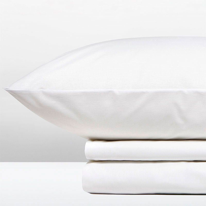 Σετ Σεντόνια με Λάστιχο Cannon Cotton Fresh Solid 100x200+33 / White