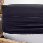 Σετ Σεντόνια με Λάστιχο Cannon Cotton Fresh Solid 100x200+33 / India ink