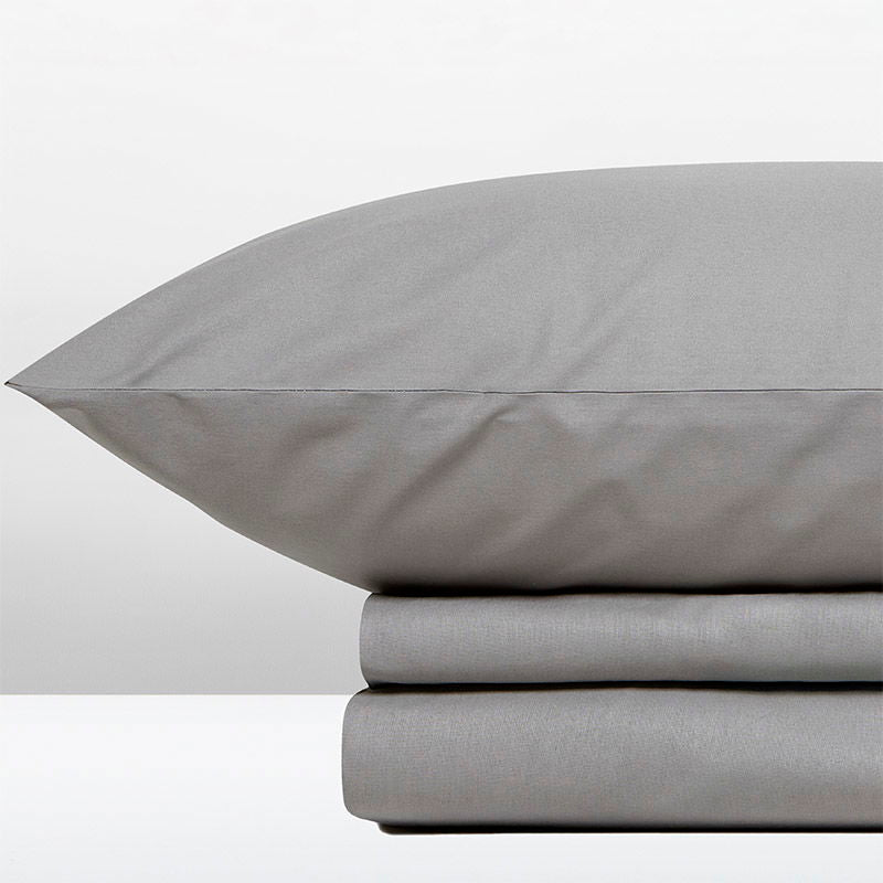 Σετ Σεντόνια με Λάστιχο Cannon Cotton Fresh Solid 160x200+33 / Monument