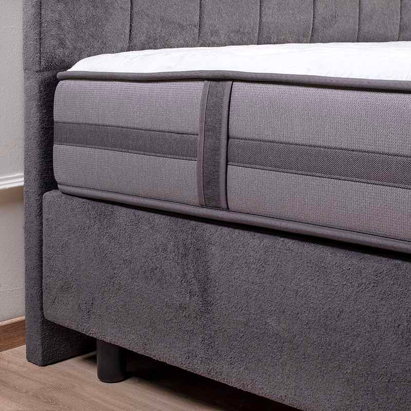 Κρεβάτι με Αποθηκευτικό Χώρο Waverly Bed Set Stripe 100x200 / Dark Grey