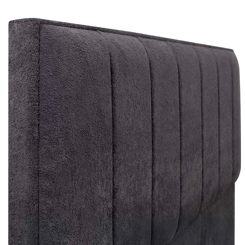 Κρεβάτι με Αποθηκευτικό Χώρο Waverly Bed Set Stripe 90x200 / Dark Grey
