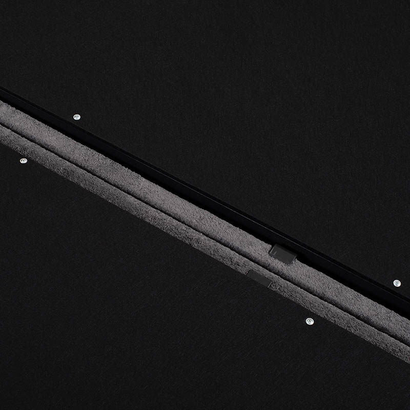 Κρεβάτι με Αποθηκευτικό Χώρο Waverly Bed Set Stripe 90x200 / Dark Grey
