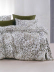 Σετ Φανελένια Σεντόνια Μονά Αιγαίον Flannelette 160X260 Green