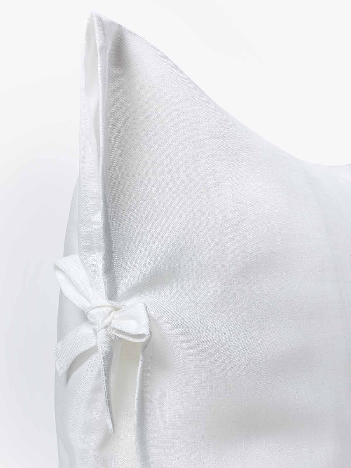 Μαξιλαροθήκες Σετ 2τμχ. Cinnamons Tencel-Linen 52X92 / White