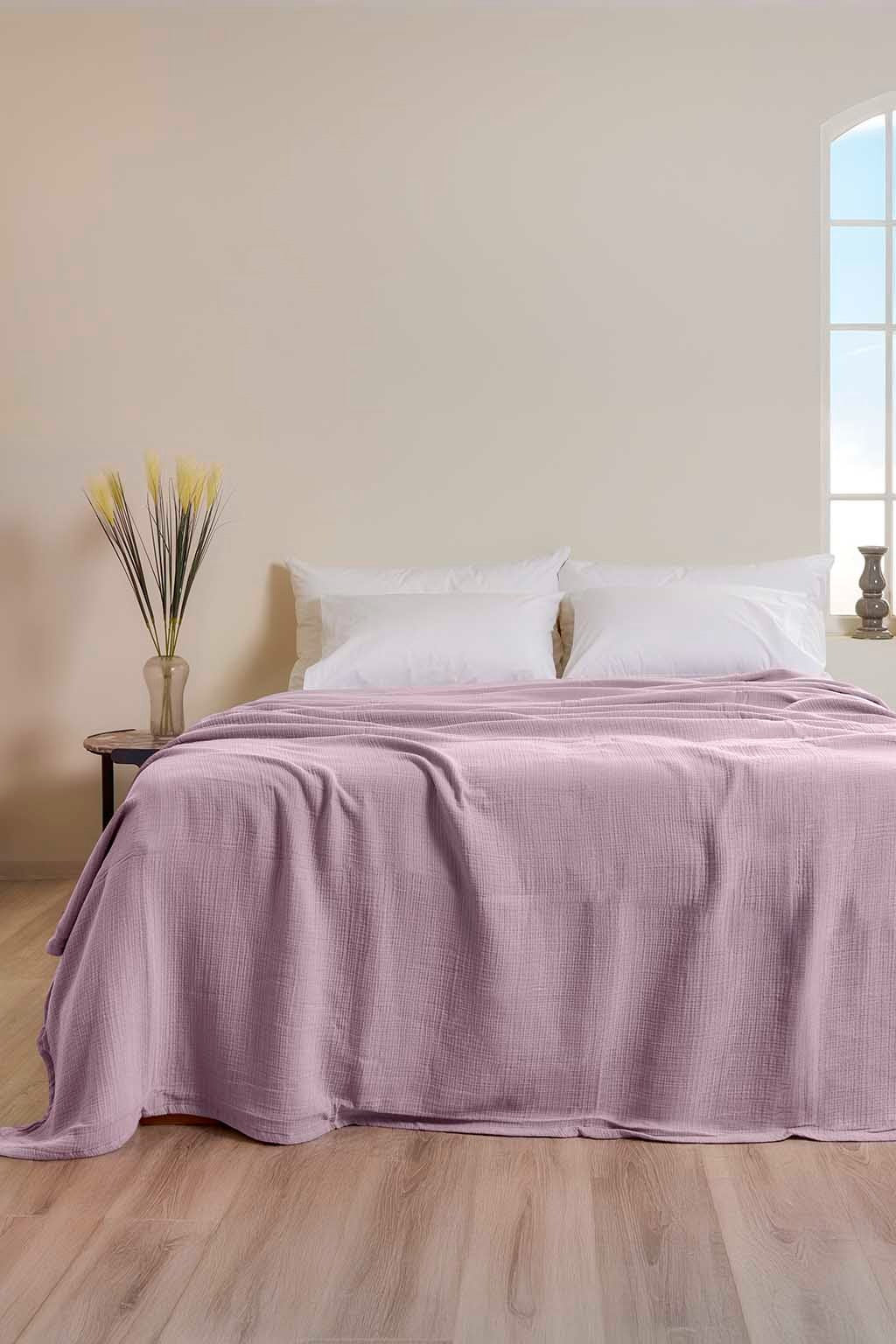 Κουβέρτα Αιγαίον Super Soft Burgundy