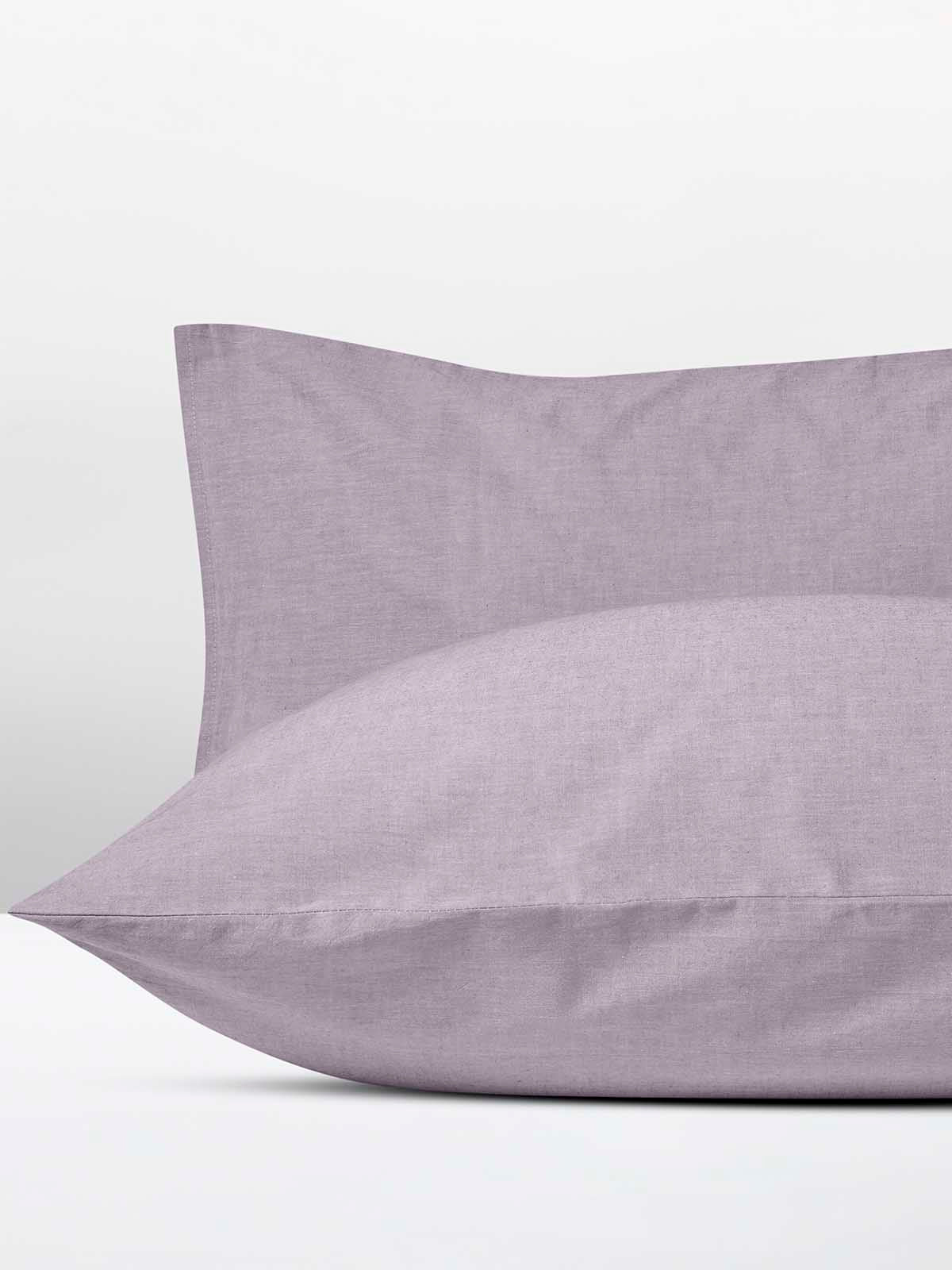 Σετ 2τμχ Μαξιλαροθήκη Αιγαίον Non Iron 51X76 Heather Rose