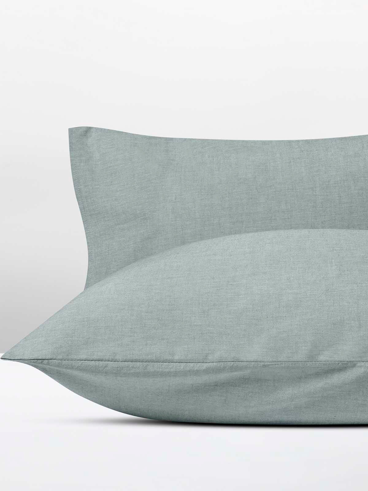 Σετ 2τμχ Μαξιλαροθήκη Αιγαίον Non Iron 51X76 Laurel Green