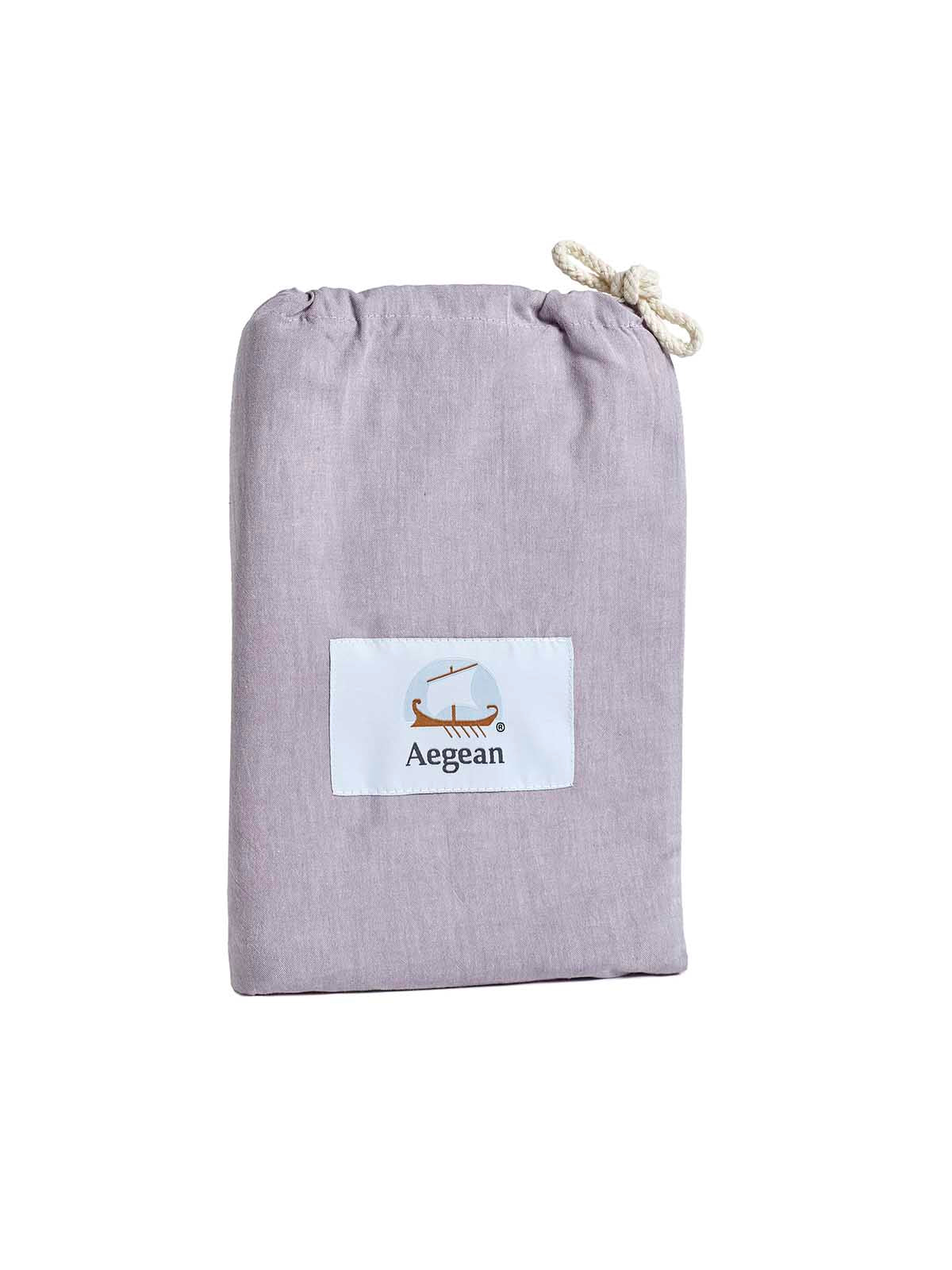 Σετ 2τμχ Μαξιλαροθήκη Αιγαίον Non Iron 51X91 Heather Rose