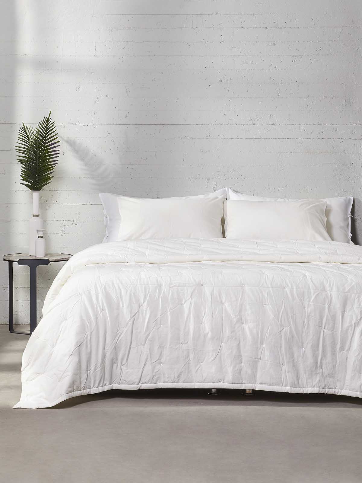 Πάπλωμα Non Iron Αιγαίον 260gsm 260X240 / Pristine White